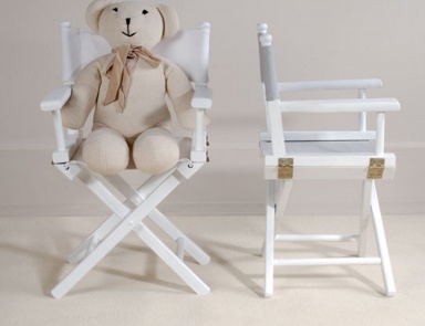 Стул с подлокотниками, Anna Baby Room (складной стул штабелируемый)
