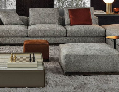 Пуф West, Minotti (элитные гардеробные )