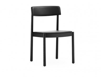 Стул обеденный Timb, Normann Copenhagen (стул с кожаной обивкой)