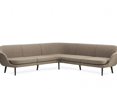 Модульный, четырехместный угловой диван Sum, Normann Copenhagen (угловой диван)