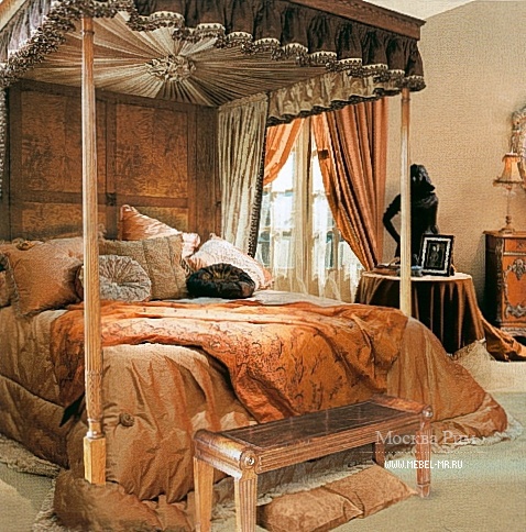 Кровать с балдахином - история и современность | Стили, материалы, оформление кроватей с балдахином