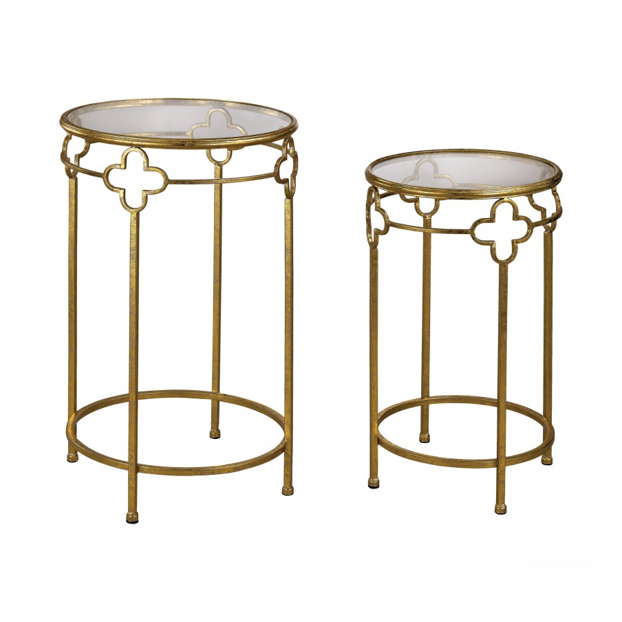 gold stacking tables